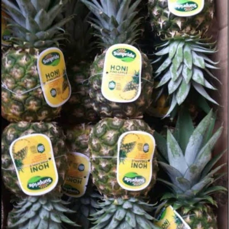 

nanas madu Sunpride / buah nanas honi 1 pcs