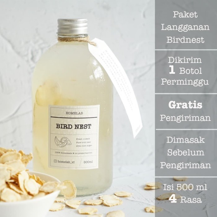 

[[ K23 - BEST SELLER ]] Langganan 1 Bulan IMMUNE BOOSTER Sarang Burung Walet