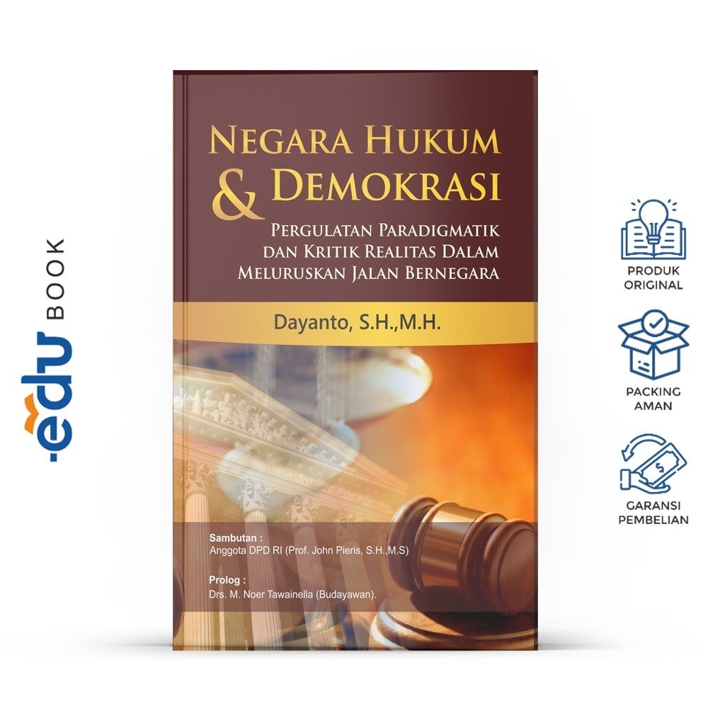 Buku Negara Hukum dan Demokrasi - Deepublish Original ISBN