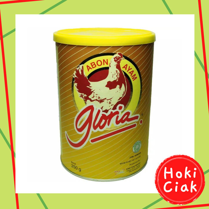 

HEMAT! Abon Gloria (Sapi Original, Bawang, Pedas, Ayam) 250 gr - Ayam