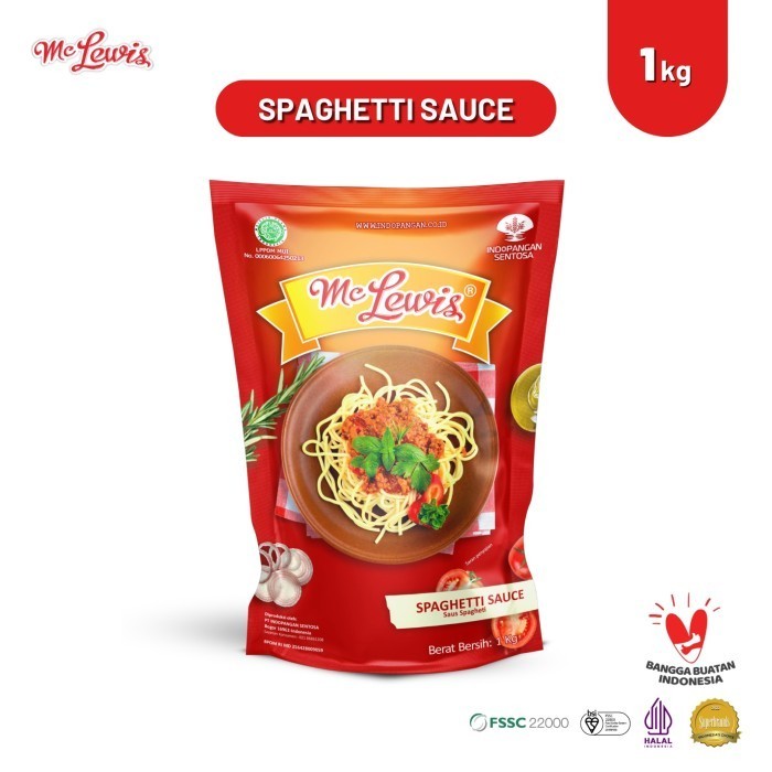 

HEMAT! Mc Lewis Spaghetti Bolognese Sauce - 1Kg