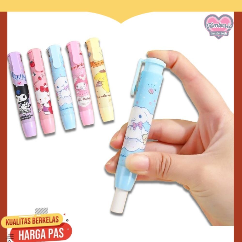 

Toko1234. Penghapus Pensil Mekanik Motif Karakter Lucu / Mechanical Eraser / Penghapus Bentuk Lipstick / Hapusan Eraser Lipstik