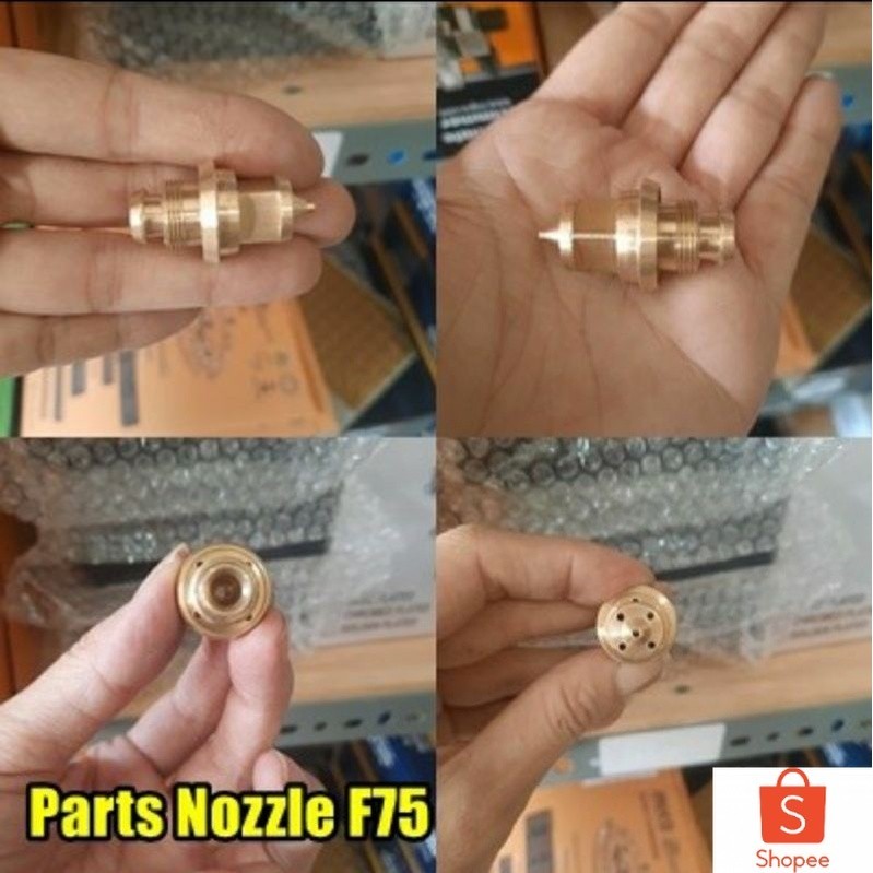 Nozzle Dalam Spray Gun F75/ Parts Nosel Moncong Spraygun 1.5mm F75/ Sparepart Nozzle Dalam F75 Unive