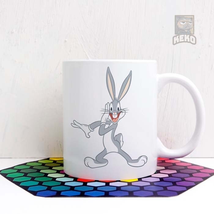Mug Keramik BUGS BUNNY Whispering 2 Coffee Keko