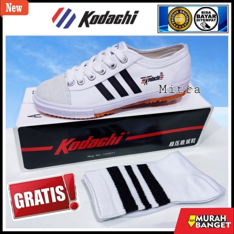 sepatu badminton murah berkualitas KODACHI 8111 Original Sepatu Legenda Kodaci Capung Jadul Classic 