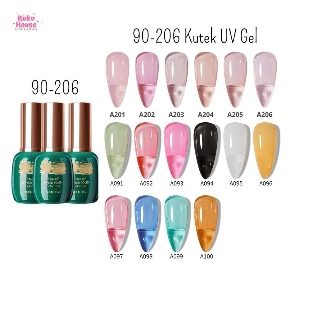 90-176 Charzieg KUTEK UV GEL NAIL POLISH