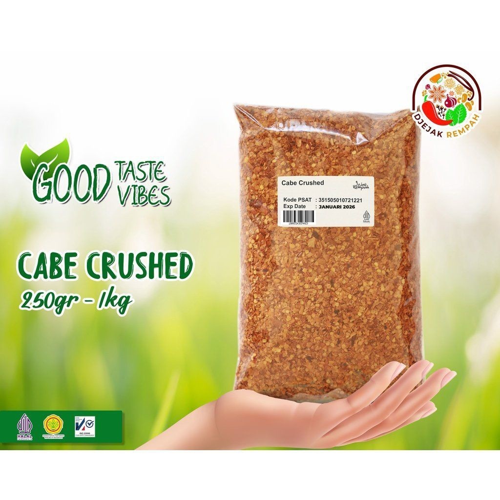 

Cabe Kasar / Chili Flakes Tidak Pedas (Kemasan 100 Gr - 1 Kg) Cocok buat Chili Oil - 100% Rempah Murni