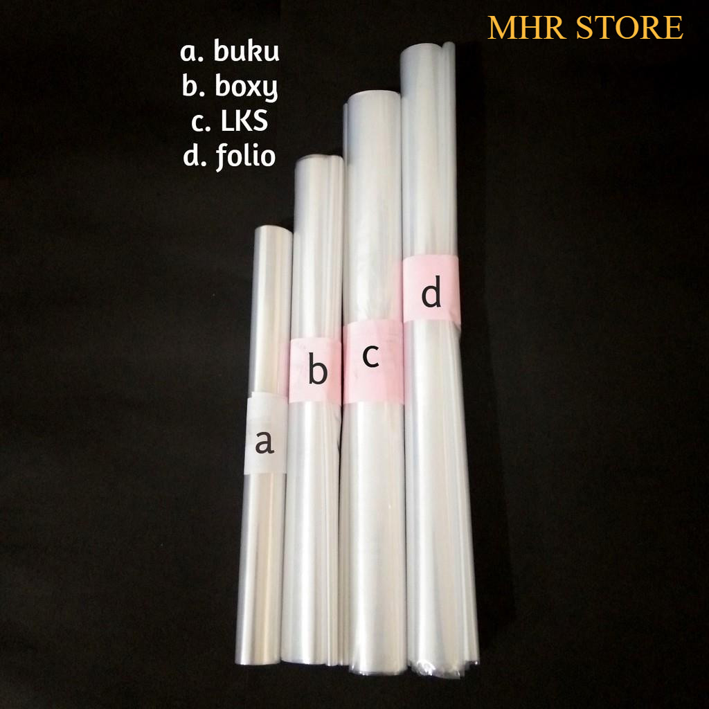 

Isi 10 pcs Sampul Buku Plastik Quarto Folio Boxy Big Boss