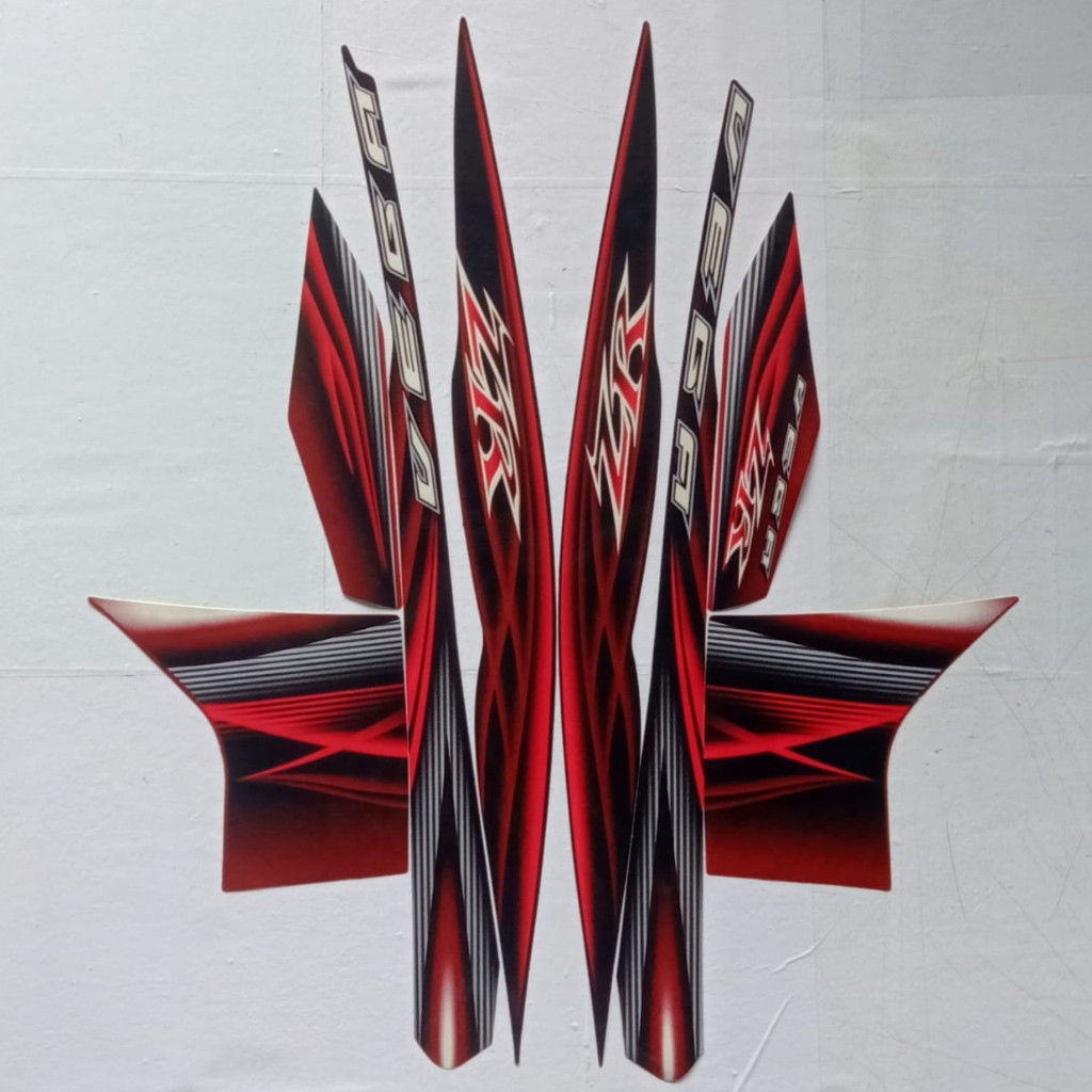 Stiker Striping Yamaha VEGA ZR 2012 - List Motor VEGA ZR 2012 - Lis Les Body VEGA ZR 2012 TERMURAH