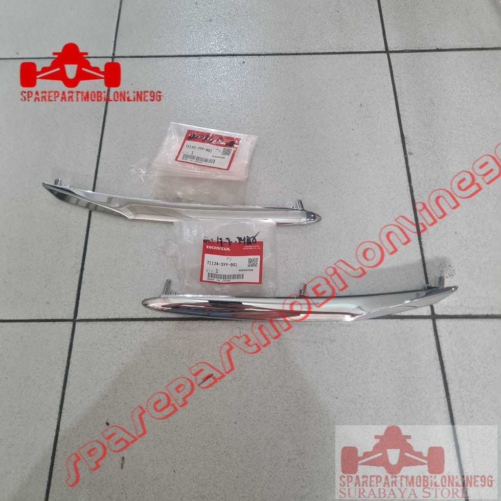 List Grill Pendek Samping Honda Freed 2012 2014 ASLI