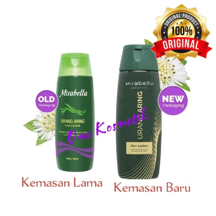 Original Mirabella Urang Aring Hair Lotion 180gr Minyak Rambut Cocok untuk Bayi Anak Dewasa