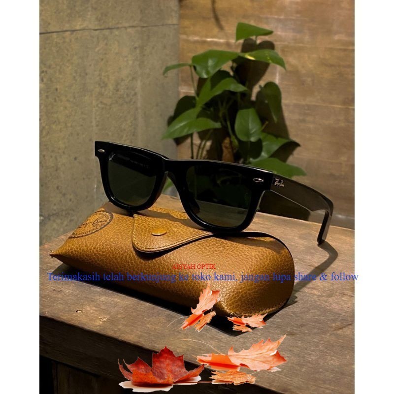 Kacamata Rayban Wayfarer 2140 Size 50 Italy Luxotica Fullset