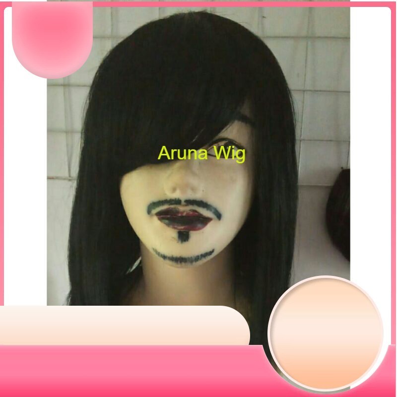 Wig Rambut Palsu Pria / Wanita Bob
