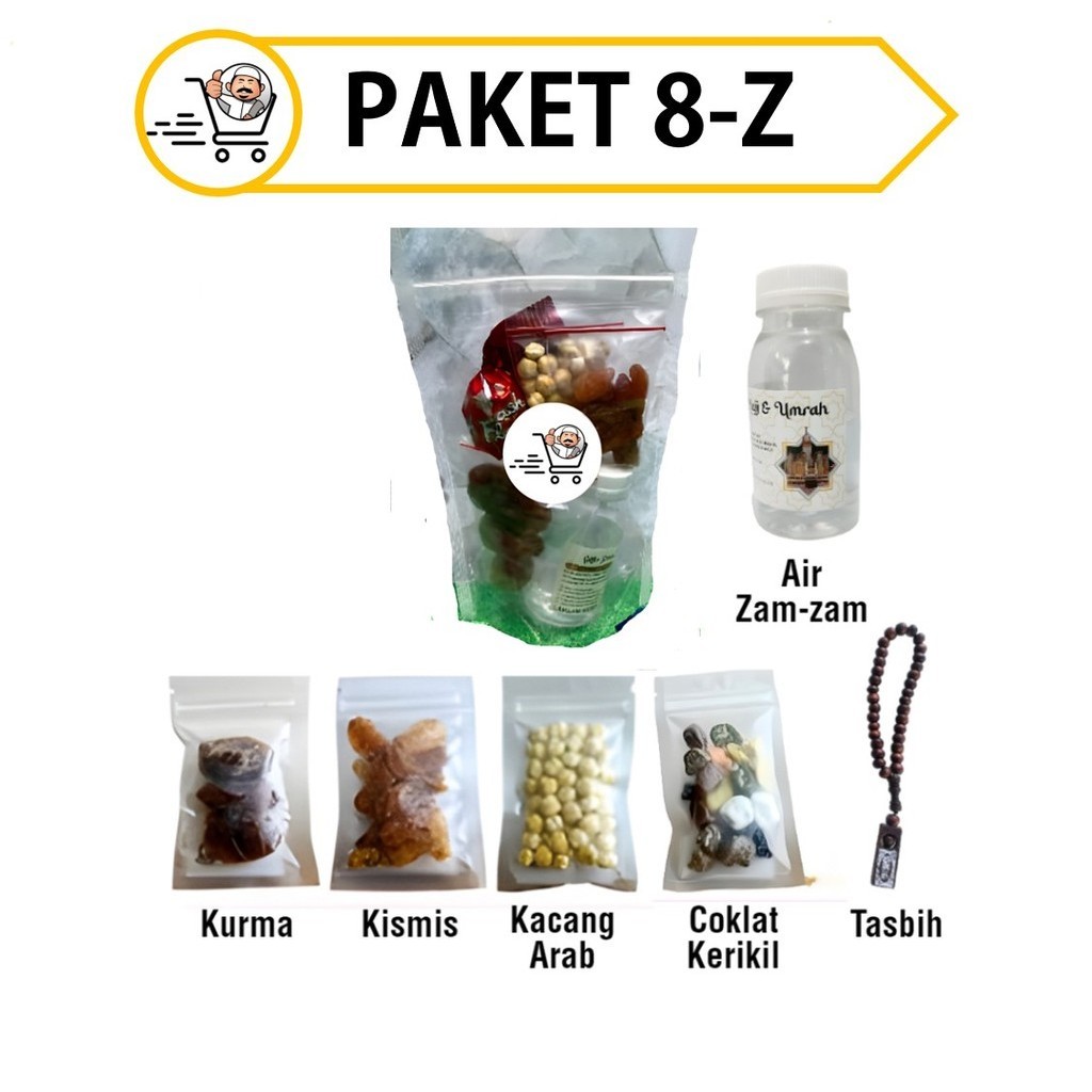 

Paket Hemat Oleh Oleh Haji dan Umroh paket dus teng teng/ dus tali paket almon+tasbih kayu 33 8-Z