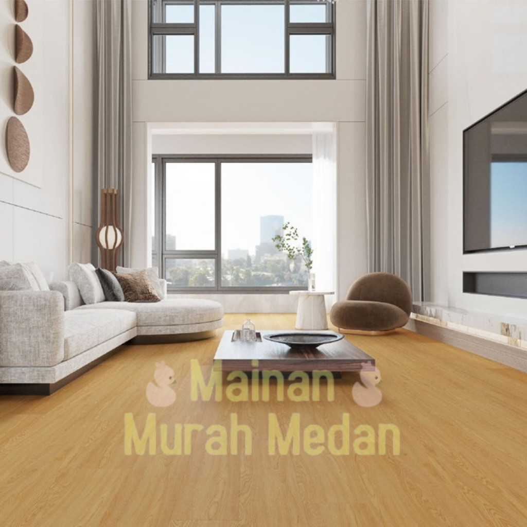 Mainan Murah Medan - LANTAI VINYL LVT FLOORING 2 MM EDERVIN