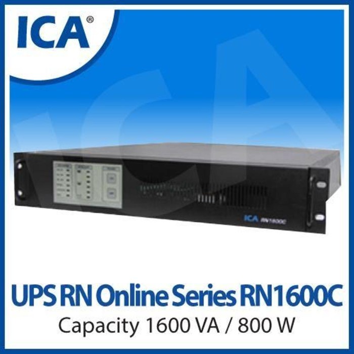 UPS Online ICA RN 1600C 1600 VA 800 Watt Wifi PC Server Pure Sinewave