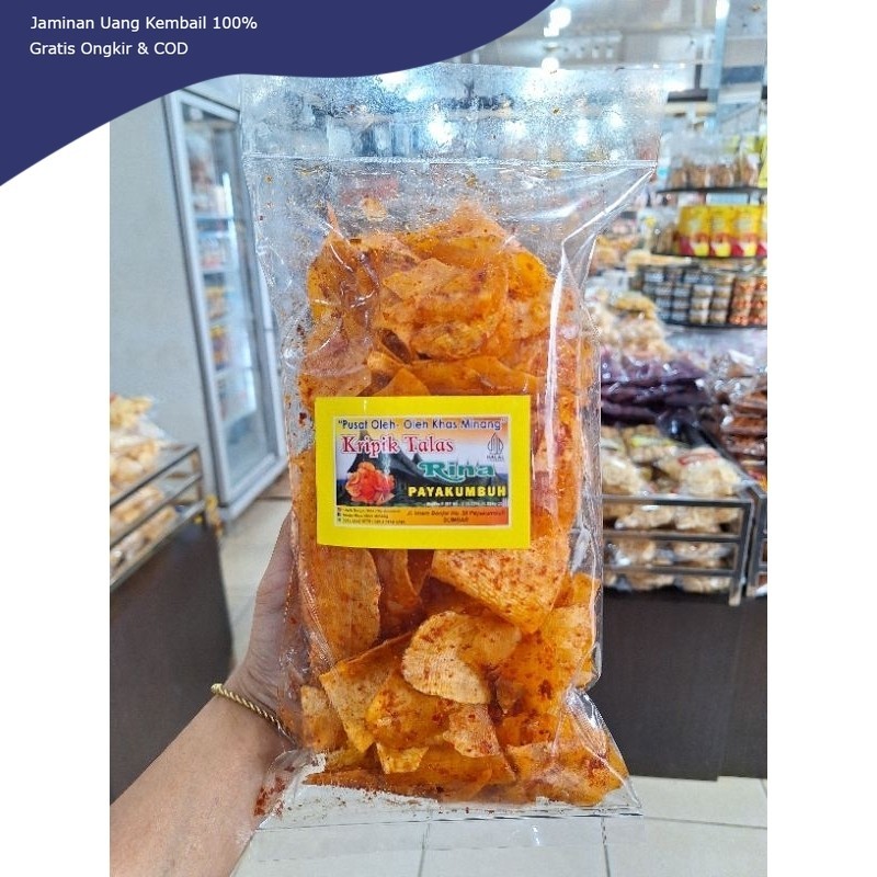 

keripik talas balado sanjai rina - 250 gram