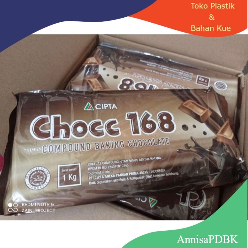 

coklat chocc 168 , plaza dark 1kg