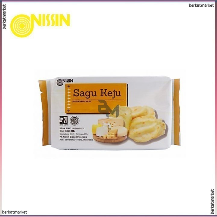 

Nissin Biskuit Sagu Keju 110gr