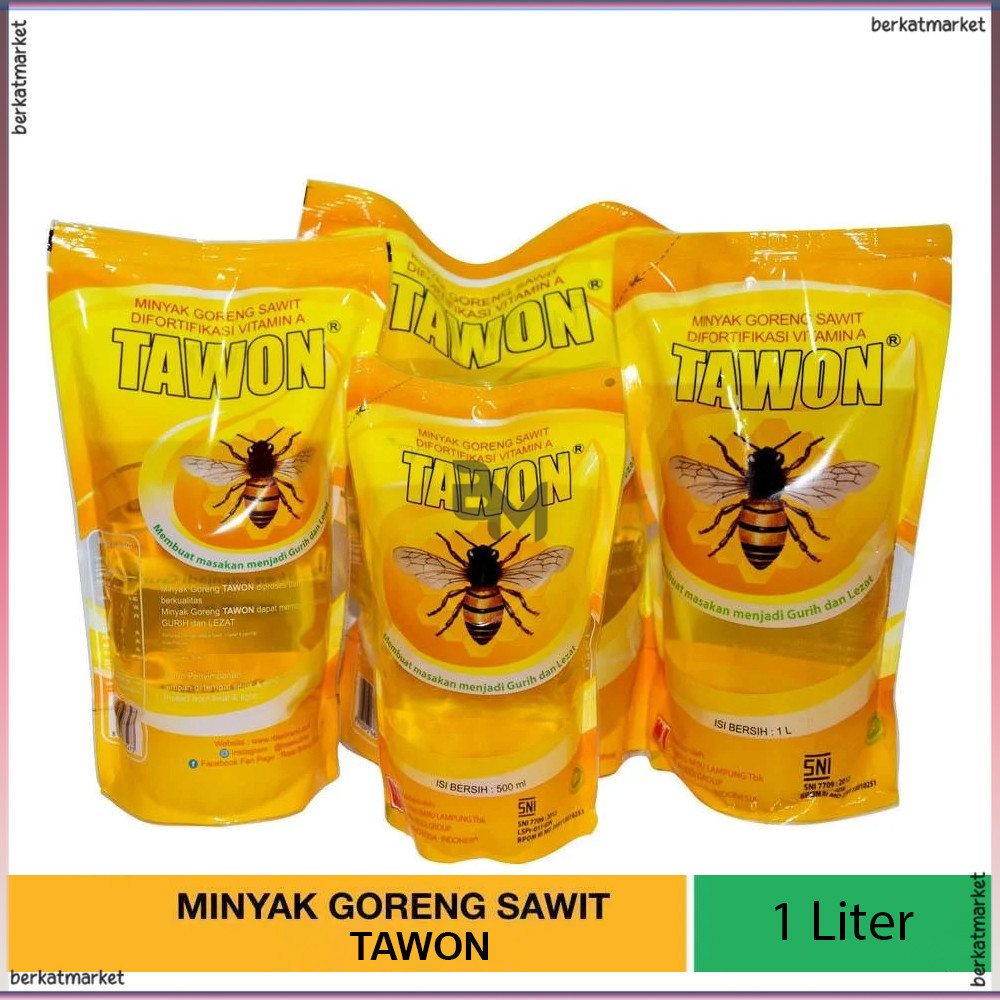 

Minyak Goreng Cap Tawon 1L 1Kg Jerigen Kelapa Sawit Murni Palm Cooking Coconut Oil Sehat Non Anti Rendah Kolesterol 1 2 5 500 600 900 1000 1500 1/2 1/4 ML L Liter Kg Pouch Refill Isi Ulang Botol Dus Karton Halal Kita Resto Promo Murah Gratis Free Ongkir