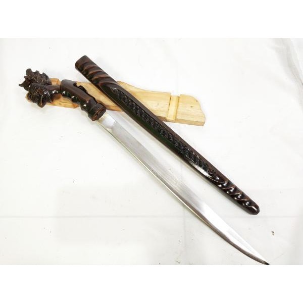 Product Pisau Tongkat Ukir Wayang Rasamala Super Tajam Mantap BISA COD