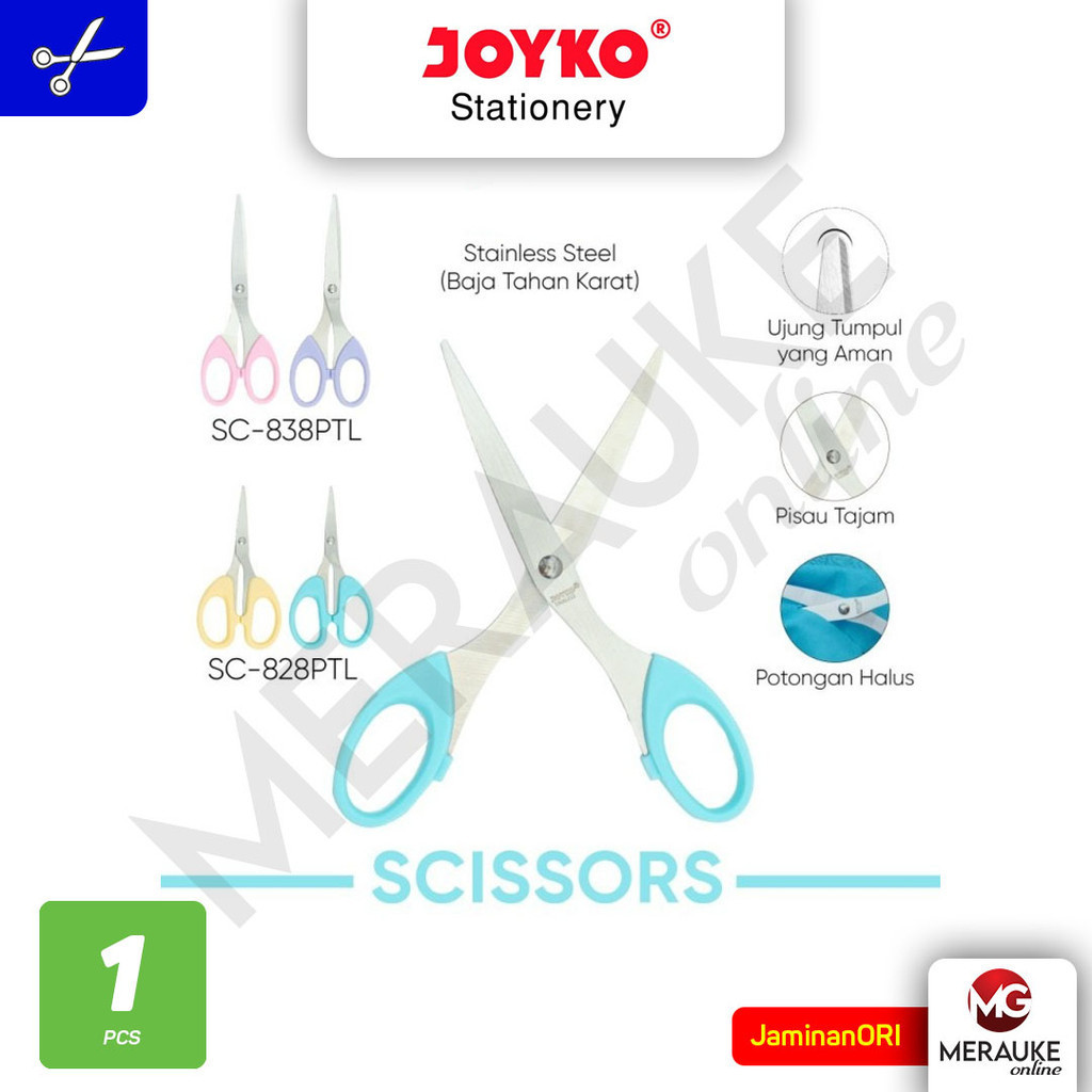 

Gunting JOYKO SC-828~838PTL Pastel