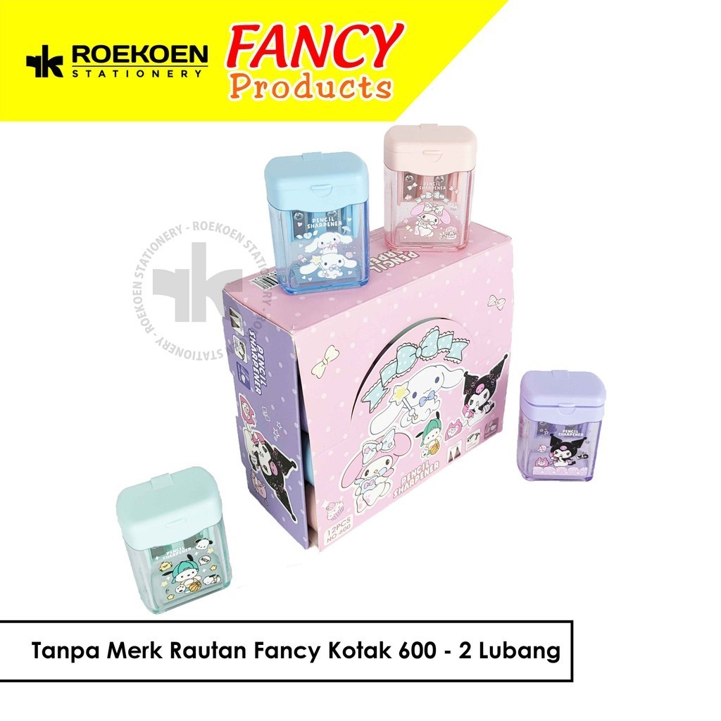 

Tanpa Merk Rautan Fancy Kotak 600 - 2 Lubang