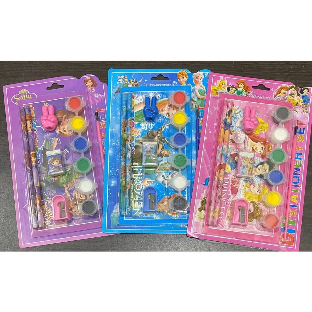 

9002 Study Set+Cat Air / Perlengkapan Sekolah