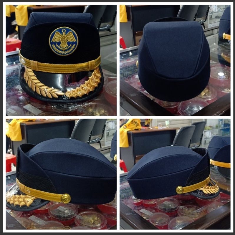 TOPI PET PERHUBUNGAN PUTRI GOLONGAN 3A 3B 3C TOPI PET PDU DISHUB KEMENHUB PUTRI GOLONGAN 3A 3B 3C
