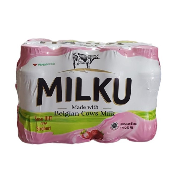 

SUSU MILKU 1 PACK ISI 12 PCS 200ML - Strawberi AYUSHOP57