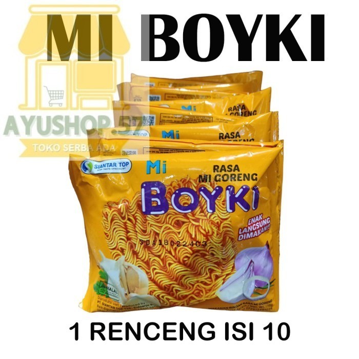 

MI BOYKI RENCENG ISI 10 - MI GORENG - AYUSHOP57