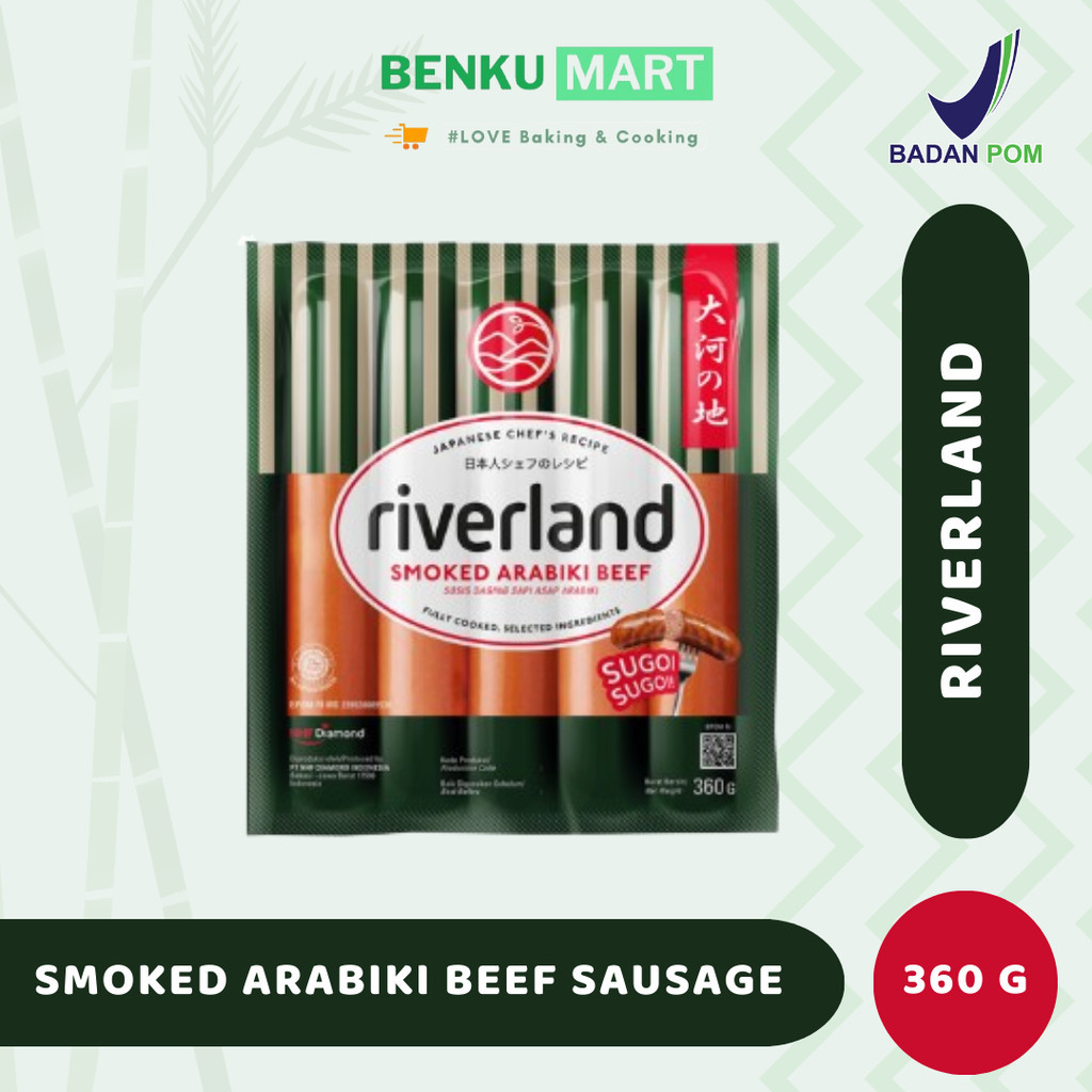 

Riverland Smoked Arabiki Beef Sausage | Sosis Ala Jepang 360 gr