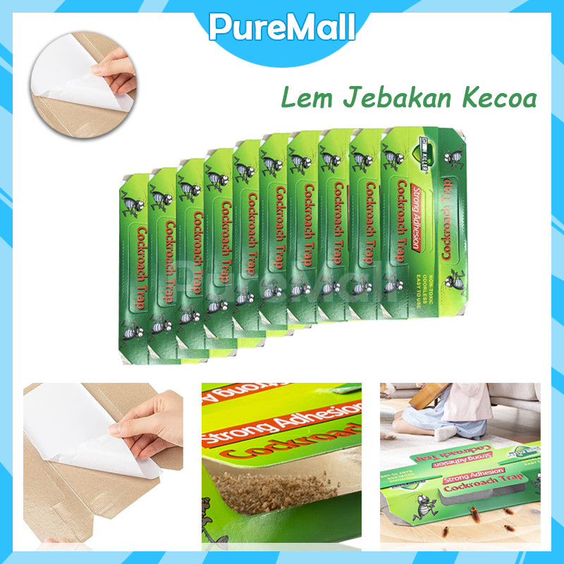 5PCS Jebakan Perangkap Lem Kecoa / Perangkap Kecoa Rumah / Perangkap Lem