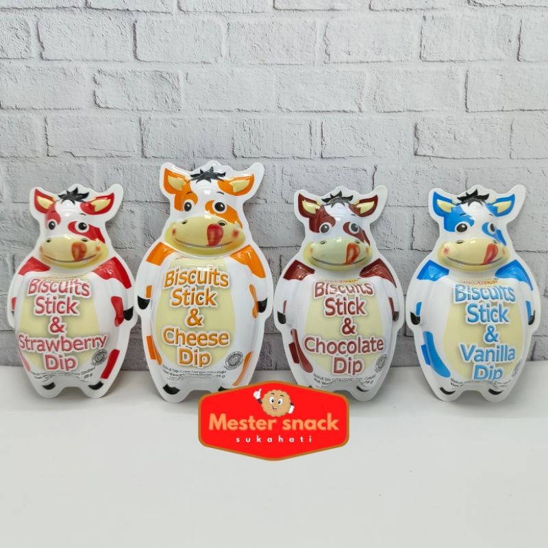 

Biskitop Diping Stick Cow (1 pack isi 10 pack)