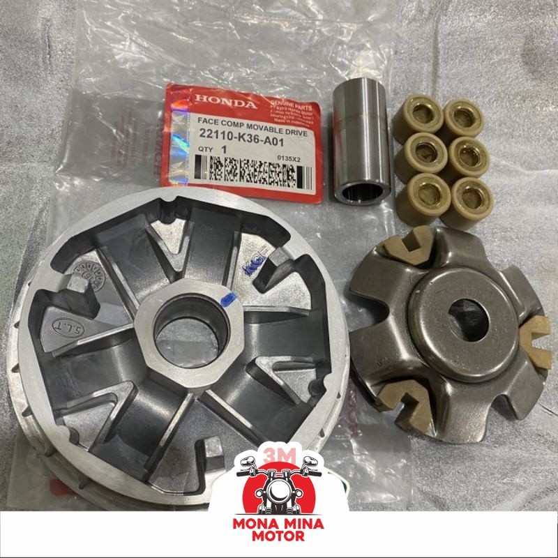 Rumah roller assy Vario 150 rumah roller assy vario 150 led pcx 150 Kualitas Original