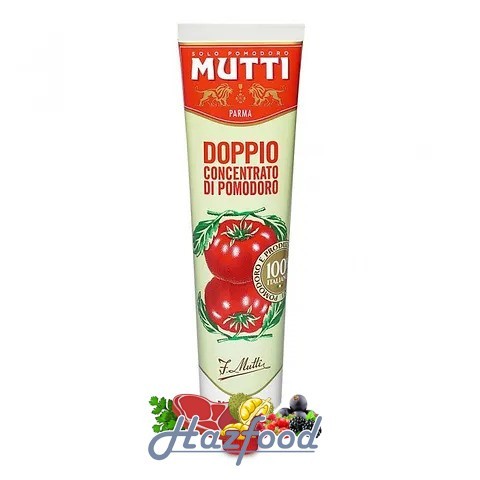 

Tomato Paste Mutti Tube | Doppio Concentrato Di Pomodoro 130 Gram