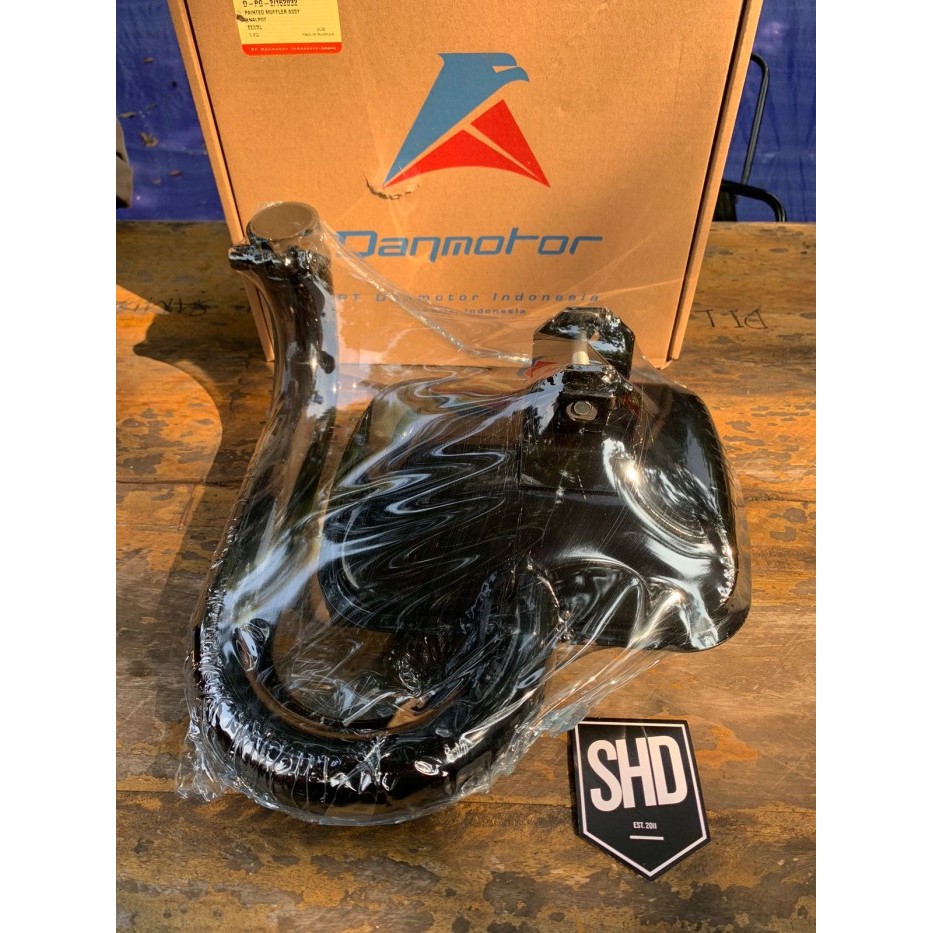 KNALPOT DANMOTOR FOR VESPA PX SERIES