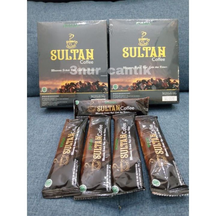 

5 SACHET Sultan Coffee | Kopi Sultan | Coffee Sultan | Kopi Stamina