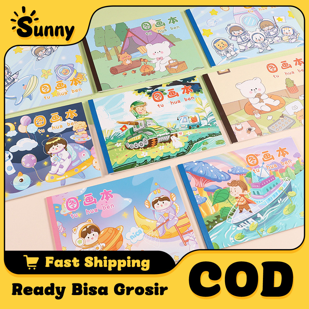 

Buku Gambar Kartun Yang Menebal Cocok A4 Untuk Siswa Sekolah Dasar Buku Mewarnai Anak-anak