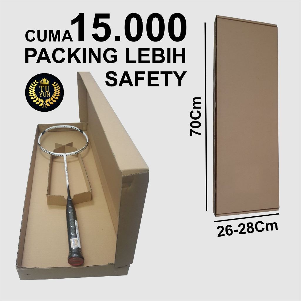 

PROMO EXTRA PACKING KARDUS RAKET (PRODUK INI TIDAK DIJUAL SECARA UMUM) MURAH