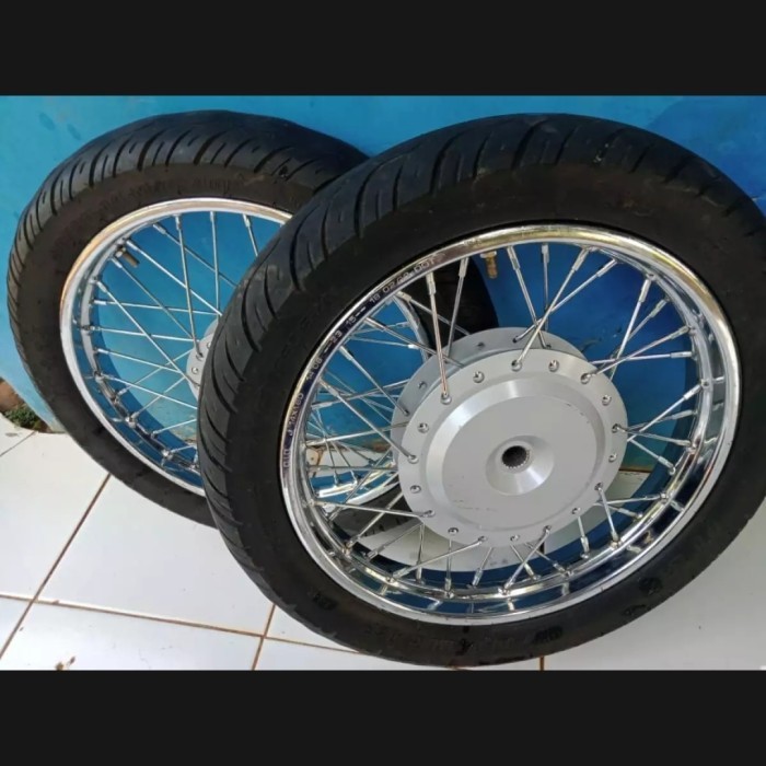 pelek jari jari plus Ban ring 14 pnp Beat, Vario, scoopy