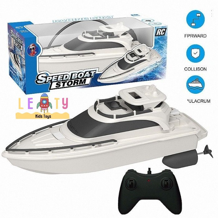 Mainan Perahu Remote Control Anak Boat RC High Speed Kapal Selam Air RC Model Yacht