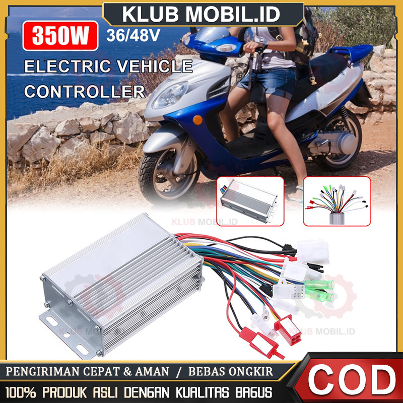Controller Sepeda Listrik 36V 48V 350W Bldc Brushless Controller Selis Universal Pedal Assist PAS Co