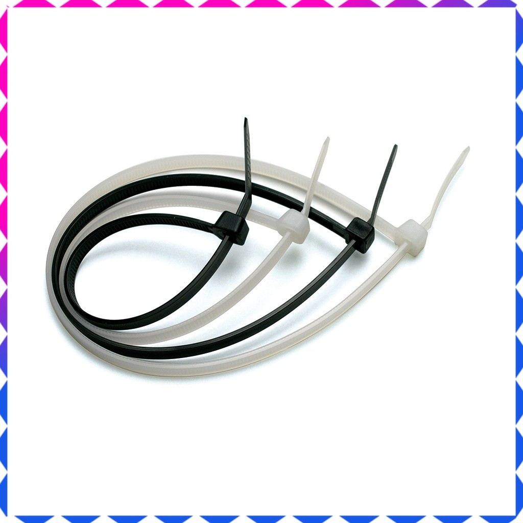 

Kabel Ties Hitam Putih 10cm / 15cm Harga 1Pack isi 100Pcs