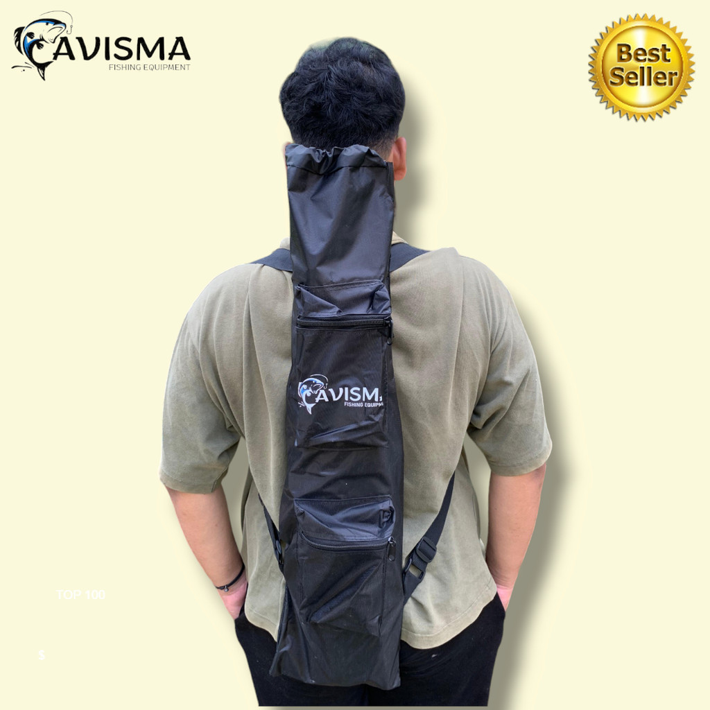 Tas Serut Tas Tegek Tas Joran Tas Pancing Tegek 2 Kantong Joran AP