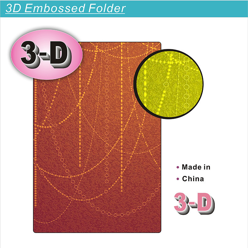 

3-D Texture Fade In/out Embossed Folder For Card Making, Scrapbook Paper, Diy Decorative Products