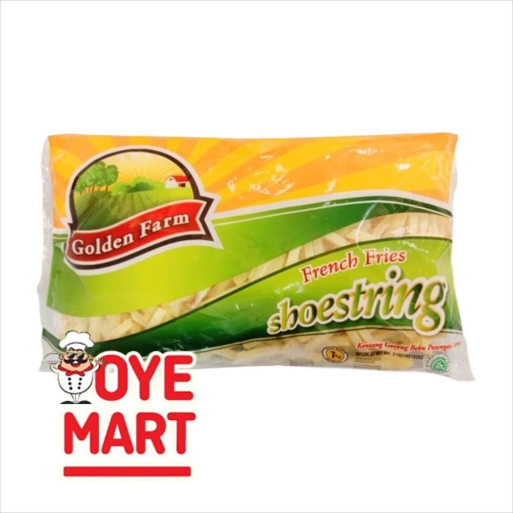 

GOLDEN FARM SHOESTRING 1KG/FRENCH FRIES KENTANG GORENG