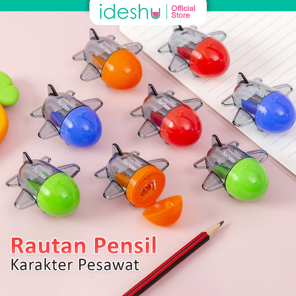 

Rautan Karakter Pesawat Tempur Pencil Sharpener Rautan Mini