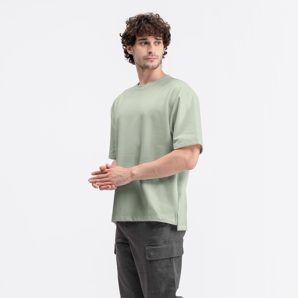 Livehaf - Boxy Ease Tee Sage