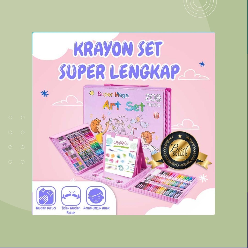 

Goto Chromi Crayon Krayon Pensil Warna Set Kerayon Lengkap 150 208 Pcs